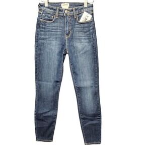 L'agence Skinny Stretch Jeans Sz 25 Never Worn Margot Tapered Leg 9in Rise 25Ins